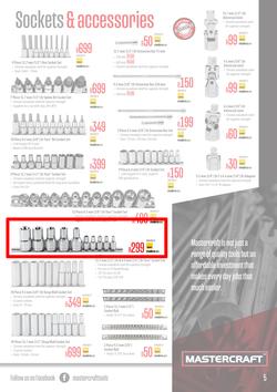 Builders : Mastercraft Handtools (26 October - 28 November 2021), page 5