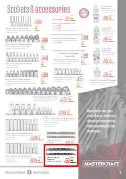 Builders : Mastercraft Handtools (26 October - 28 November 2021), page 5