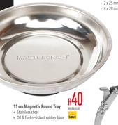 Mastercraft 15cm Magnetic Round Tray