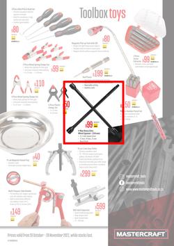 Builders : Mastercraft Handtools (26 October - 28 November 2021), page 8