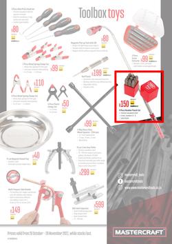 Builders : Mastercraft Handtools (26 October - 28 November 2021), page 8