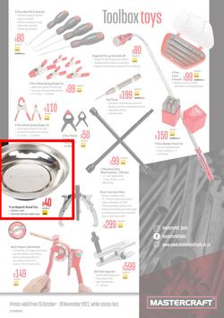 Builders : Mastercraft Handtools (26 October - 28 November 2021), page 8