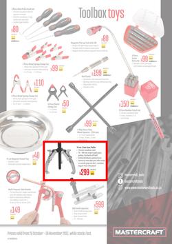 Builders : Mastercraft Handtools (26 October - 28 November 2021), page 8