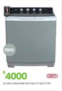 Defy 15Kg Washing Machine T/T MET DTT151 22-295