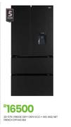 Defy 492L Net French Onyx Eco + WD BLK Fridge DFF440 20-579