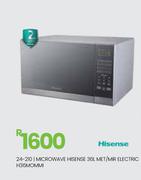 Hisense 36L MET/MIR Electric Microwave H36MOMMI 24-210