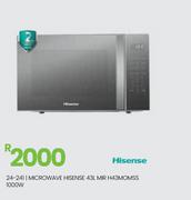Hisense 43L MIR 1000W Microwave Oven H43MOMSS 24-241