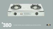 Alva 2 Burner S/Steel Gas Stove GCS04 21-518