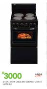 Univa 4 Plate Compact BLK Stove U405-1/U405B 21-475