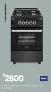 Ferre 4 Burner Compact Full Gas Stove 50X60 21-530