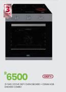 Defy Oven DBO486 + Ceran Hob DHD406 Stove Combo 21-540