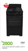 Univa 3 Plate Compact BLK Stove U305-1/U305B 21-474