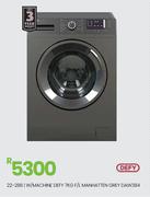Defy 7Kg F/L Manhattan Grey W/Machine DAW384 22-288