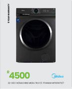 Midea 7Kg F/L Titanium W/Machine MF100W70/T 22-332