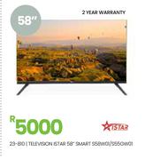 Istar 58" Smart Television S58W01/S55GW01 23-810