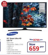 Samsung 55" Smart Ultra HD LED TV 55MU7000
