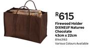 Dixneuf Natureo Chocolate Firewood Holder 43cm x 22cm 81443163