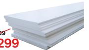 Extruded Polystyrene Insulation Board 3000x600x30 Smooth Bevel Swartland Insulation 81462073