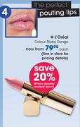 L'Oreal Colour Riche Range-Each