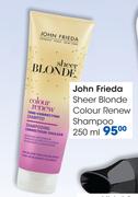 John Frieda Sheer Blonde Colour Renew Shampoo-250ml
