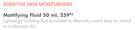 Sensitive Skin Moisturisers Mattifying Fluid-50ml