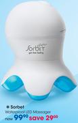Sorbet Waterproof LED Massager