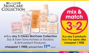 Clicks SkinCare Collection Soy & Even Tone Actives Or Rooibos & Anti-Oxidant Products-Each