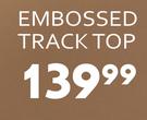 Embossed Track Top