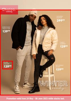 Choice Clothing : Winter Ready (24 May - 08 June 2023), page 1