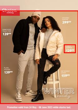 Choice Clothing : Winter Ready (24 May - 08 June 2023), page 1