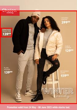 Choice Clothing : Winter Ready (24 May - 08 June 2023), page 1