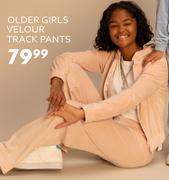 Pre Girls Velour Hoodie Or Track Pants