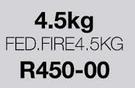 Powder Fire Extinguishers 4.5Kg FED.FIRE4.5KG