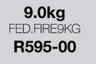 Powder Fire Extinguishers 9.0Kg FED.FIRE9KG