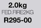 Powder Fire Extinguishers 2.0Kg FED.FIRE2KG