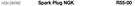 NGK Spark Plugs For Spark Plug NGK NGK.BKR6E