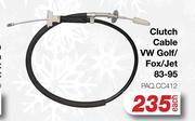 Partquip Clutch Cable VW Golf/Fox/Jet 83-95 PAQ.CC412-Each