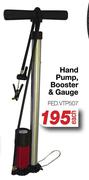 Hand Pump, Booster & Gauge FED.VTP507-Each