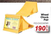Wheel Chock Pair FED.CHOCKPAIR-Per Set