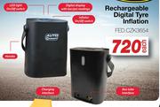 Auto Kraft Rechargeable Digital Tyre Inflation FED.CZK3654-Each