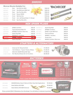Autozone : Leaves Are Falling And So Are The Prices (22 May - 01 June 2025), page 4