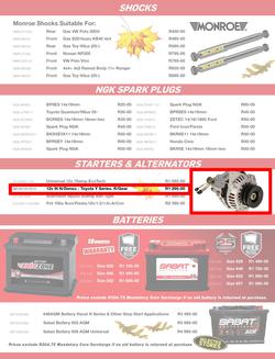 Autozone : Leaves Are Falling And So Are The Prices (22 May - 01 June 2025), page 4