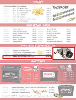 Autozone : Leaves Are Falling And So Are The Prices (22 May - 01 June 2025), page 4