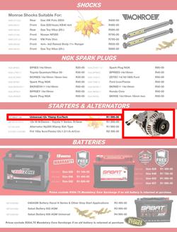 Autozone : Leaves Are Falling And So Are The Prices (22 May - 01 June 2025), page 4