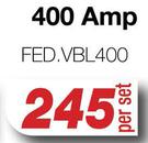 Jumper Cables 400 Amp FED.VBL400-Per Set