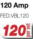 Jumper Cables 120 Amp FED.VBL120-Per Set