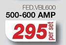 Jumper Cables 500-600 Amp FED.VBL600-Per Set
