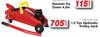 1.5 Ton Hydraulic Trolley Jack FED.VJ71105-Each