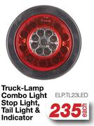 Truck Lamp Combo Light Stop Light, Tail Light & Indicator ELP.TL23LED-Each