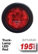 Truck Lamp LED Red ELP.TL22LED-Each